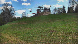 Otočná kamera na sjezdovce