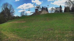 Otočná kamera na sjezdovce