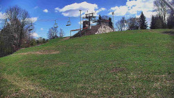 Otočná kamera na sjezdovce