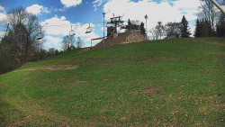 Otočná kamera na sjezdovce