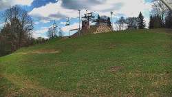 Otočná kamera na sjezdovce