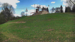 Otočná kamera na sjezdovce