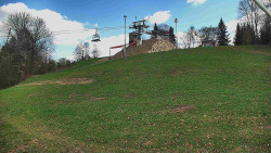 Otočná kamera na sjezdovce