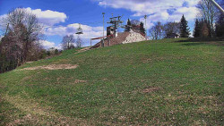 Otočná kamera na sjezdovce