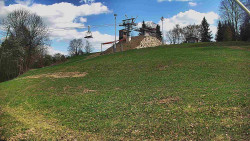 Otočná kamera na sjezdovce