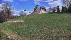 Otočná kamera na sjezdovce