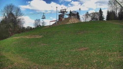 Otočná kamera na sjezdovce