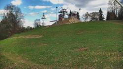 Otočná kamera na sjezdovce