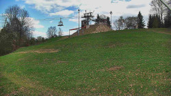 Otočná kamera na sjezdovce