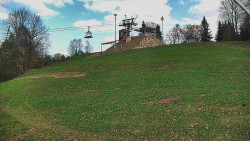 Otočná kamera na sjezdovce