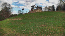 Otočná kamera na sjezdovce