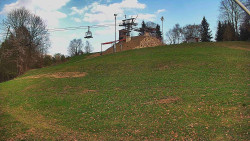 Otočná kamera na sjezdovce