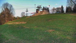 Otočná kamera na sjezdovce