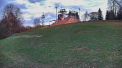 Otočná kamera na sjezdovce