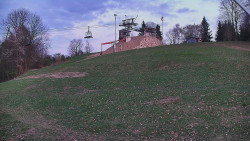 Otočná kamera na sjezdovce