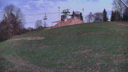 Otočná kamera na sjezdovce