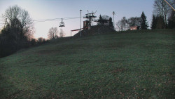 Otočná kamera na sjezdovce