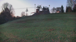 Otočná kamera na sjezdovce