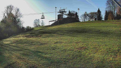 Otočná kamera na sjezdovce