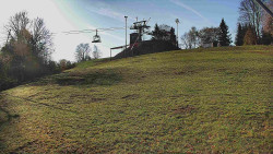 Otočná kamera na sjezdovce