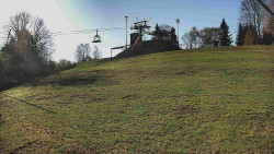 Otočná kamera na sjezdovce