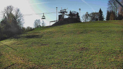 Otočná kamera na sjezdovce