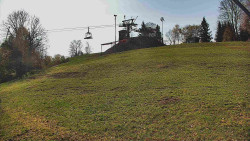 Otočná kamera na sjezdovce