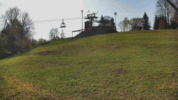 Otočná kamera na sjezdovce