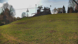 Otočná kamera na sjezdovce