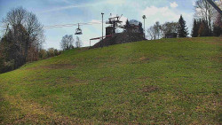 Otočná kamera na sjezdovce