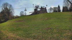 Otočná kamera na sjezdovce