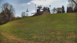 Otočná kamera na sjezdovce