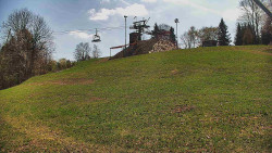 Otočná kamera na sjezdovce