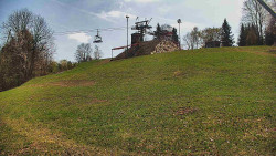 Otočná kamera na sjezdovce