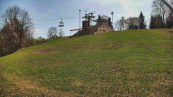 Otočná kamera na sjezdovce