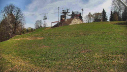 Otočná kamera na sjezdovce