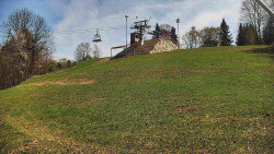 Otočná kamera na sjezdovce