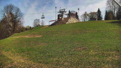 Otočná kamera na sjezdovce