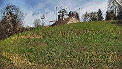 Otočná kamera na sjezdovce