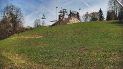 Otočná kamera na sjezdovce