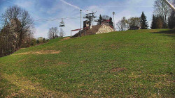 Otočná kamera na sjezdovce