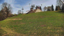 Otočná kamera na sjezdovce