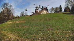 Otočná kamera na sjezdovce