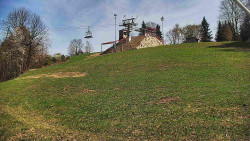 Otočná kamera na sjezdovce