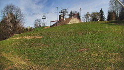 Otočná kamera na sjezdovce