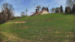 Otočná kamera na sjezdovce