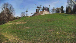 Otočná kamera na sjezdovce