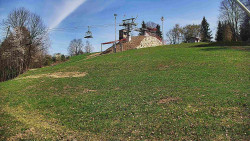 Otočná kamera na sjezdovce