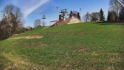 Otočná kamera na sjezdovce