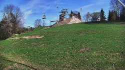 Otočná kamera na sjezdovce